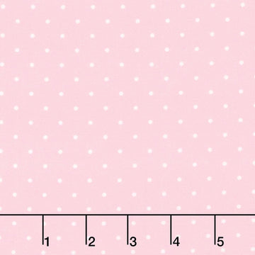 Simply - Spot Soft Pink Yardage