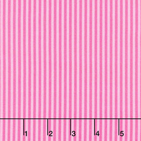 Simply - Stripe Pink Yardage