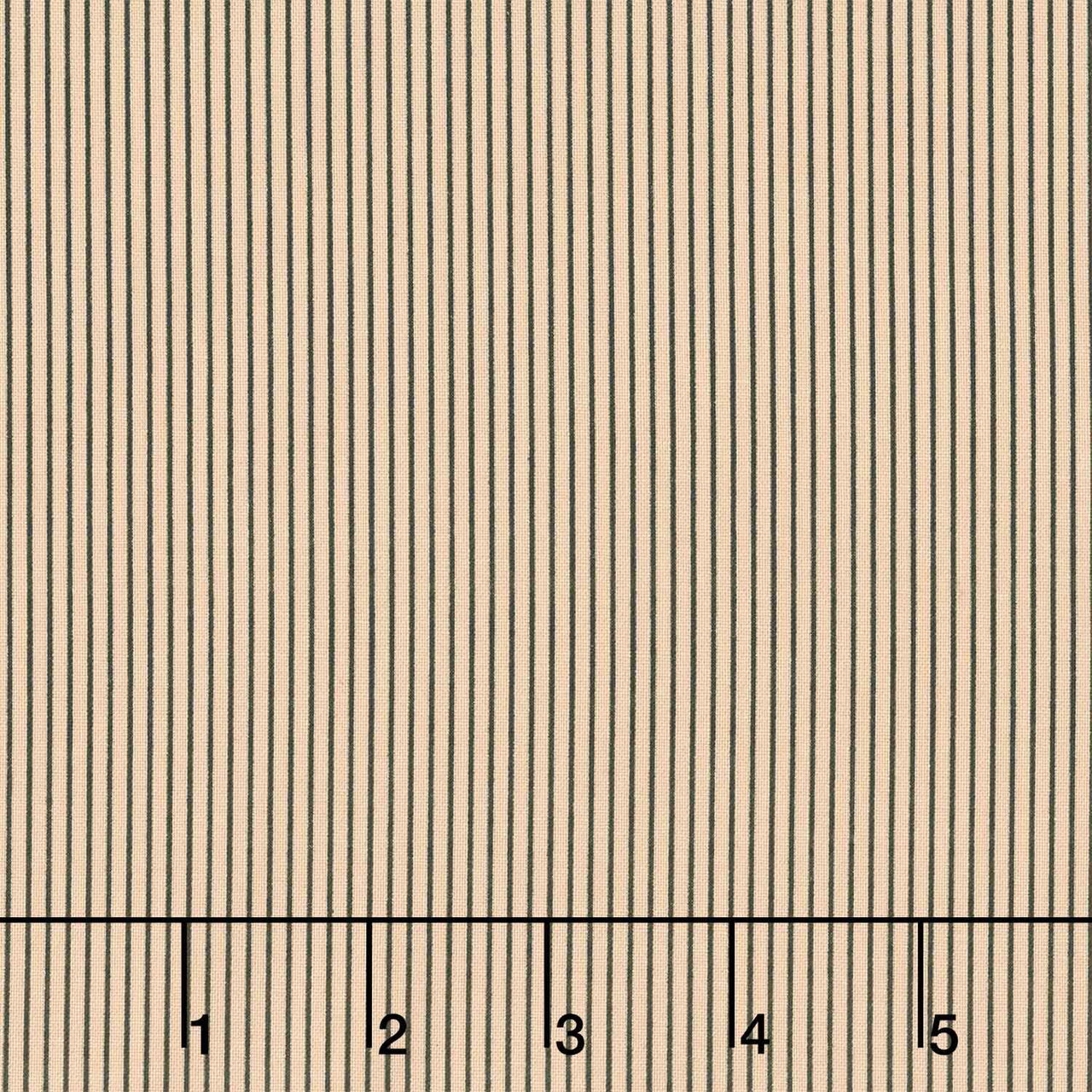 Madison Manor Revisited - Thin Stripe Cream Yardage