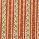 Madison Manor Revisited - Thorn Stripe Red Yardage