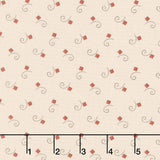 Madison Manor Revisited - Square Curl Cream Yardage