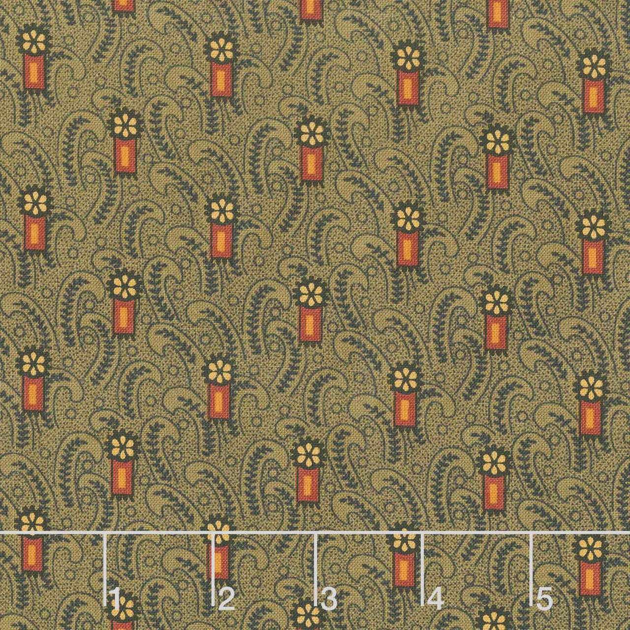 Madison Manor Revisited - Firecracker Green Yardage