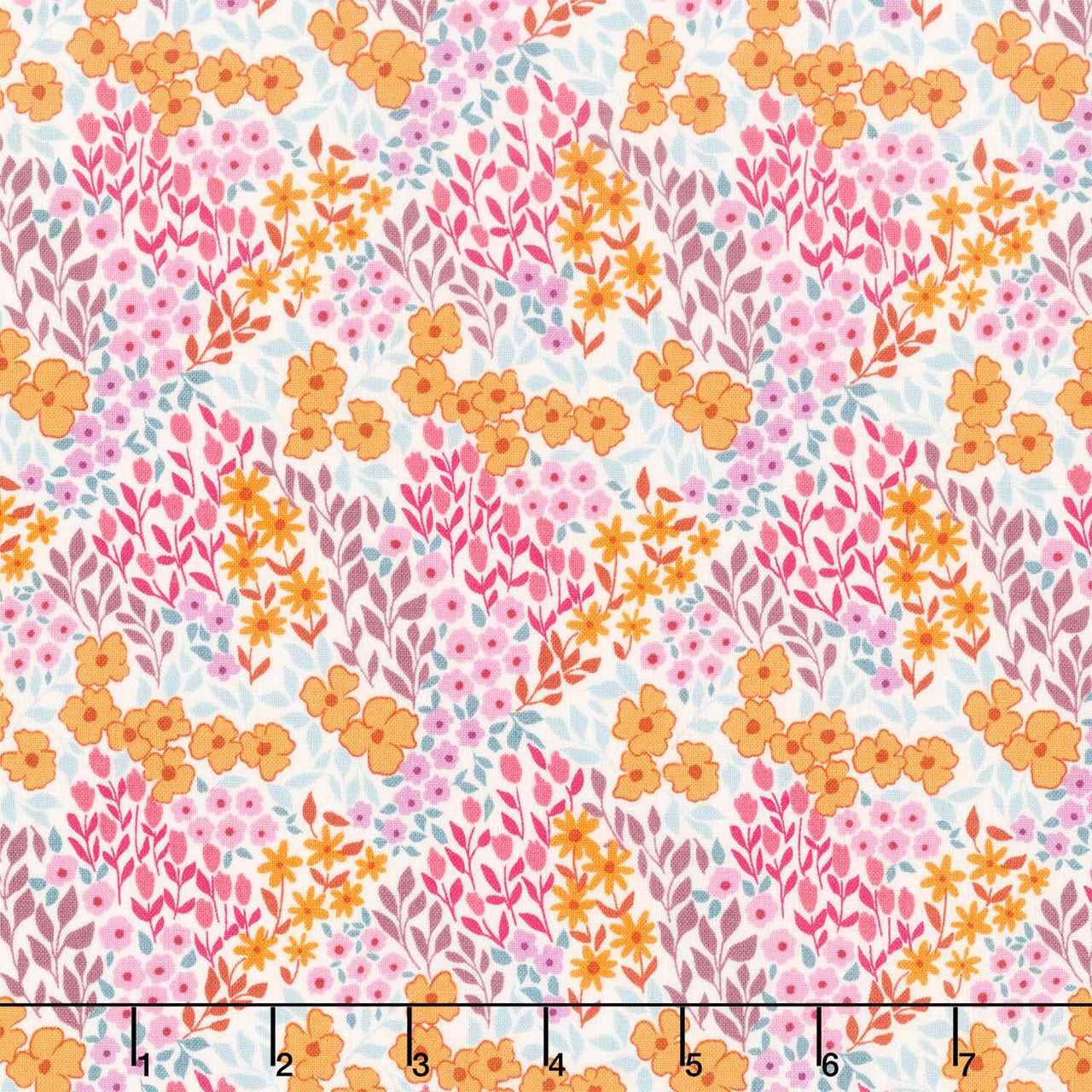 Sunset Cottage - Petalfield Cream Yardage