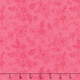 Sunset Cottage - Lakeside Garden Pink Yardage