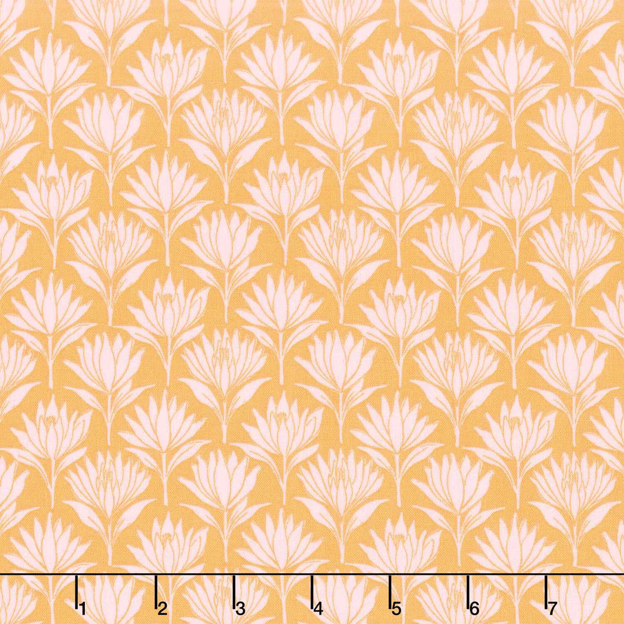 Sunset Cottage - Water Lilies Yellow Yardage