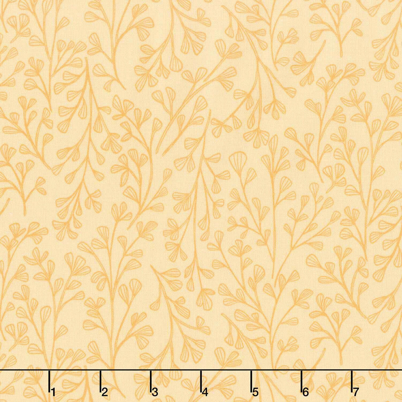 Sunset Cottage - Leafsong Yellow Yardage