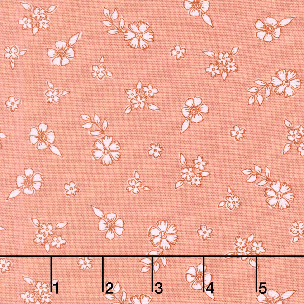 Sunset Cottage - Wildflower Dust Orange Yardage