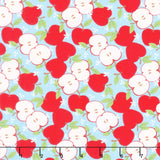 Back to School - Apples Sky Yardage