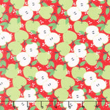 Back to School - Apples Red Delicious Yardage