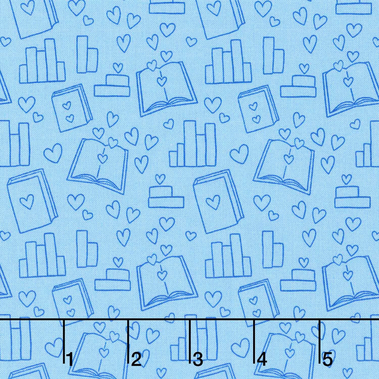 Back to School - Book Lover Sky Yardage