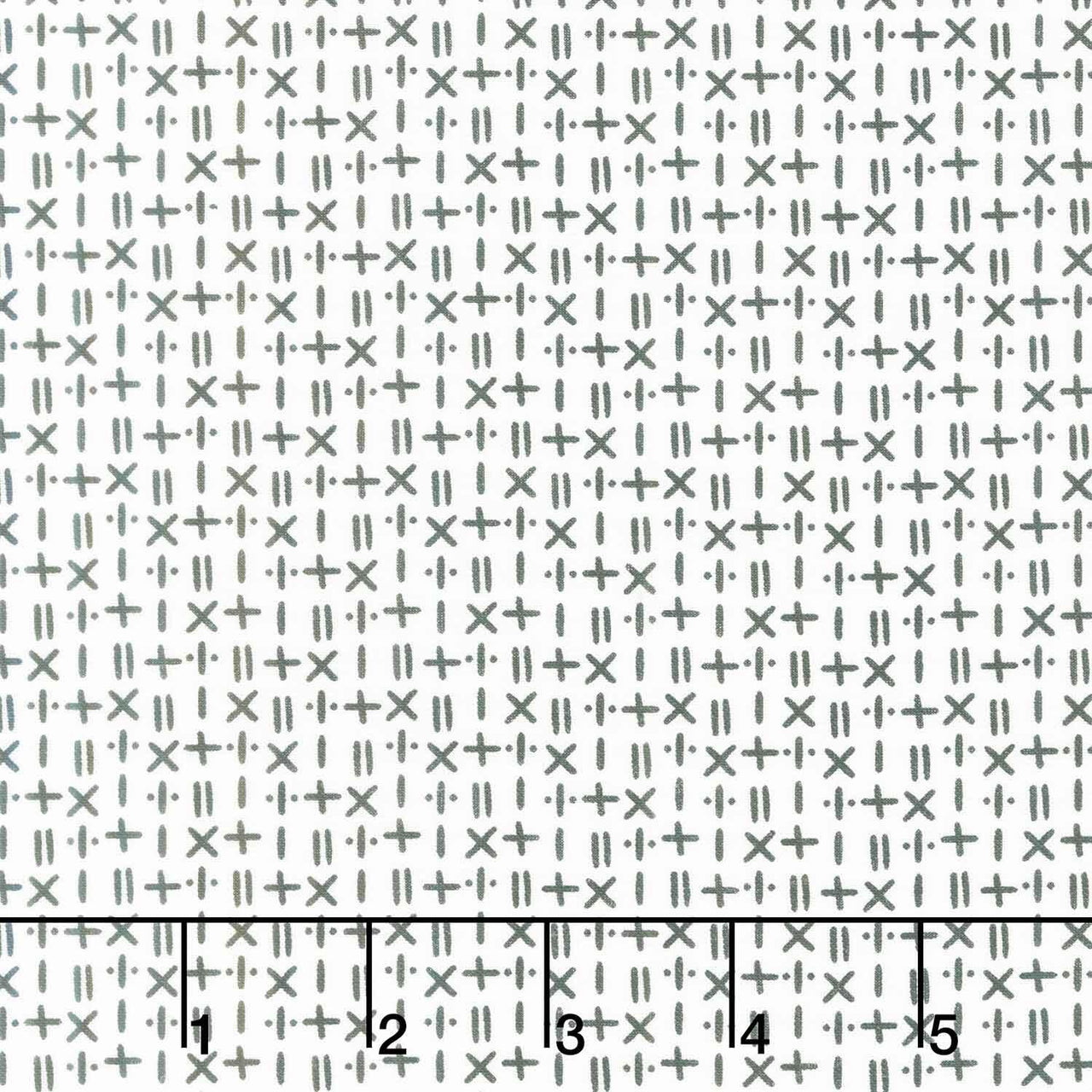 Back to School - Math Symbols White Yardage
