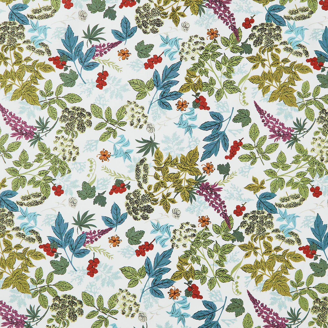 Nordic Summer - Wild Flora Buttermilk Yardage