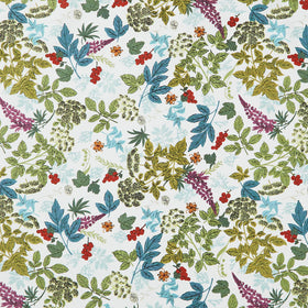 Nordic Summer - Wild Flora Buttermilk Yardage