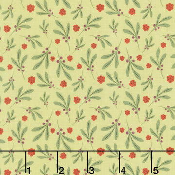 Nordic Summer - Berry Spray Algae Yardage