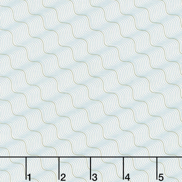 Nordic Summer - Glacial Run Buttermilk Yardage