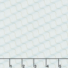 Nordic Summer - Glacial Run Buttermilk Yardage