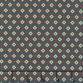 Nordic Summer - Stitch Deep Water Yardage
