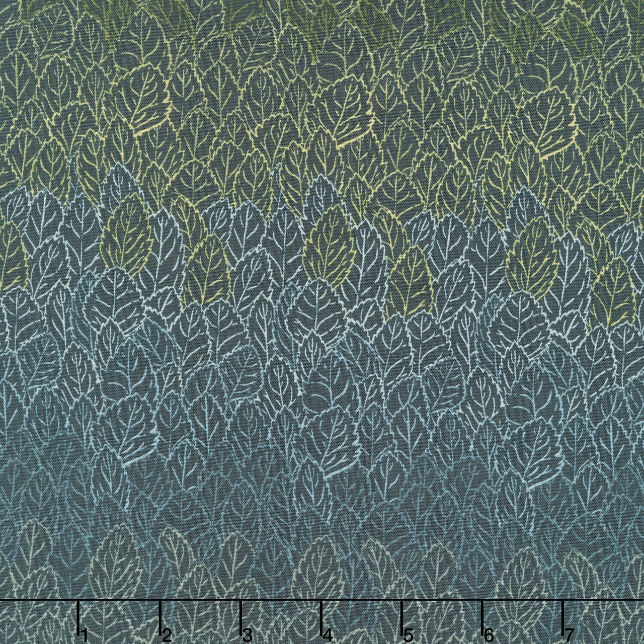 Nordic Summer - Groundcover Deep Water Yardage