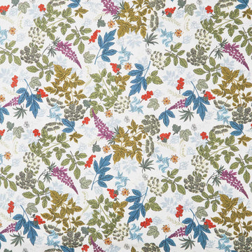 Nordic Summer - Wild Flora Buttermilk 108" Wide Backing