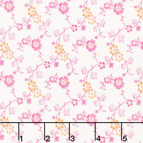 Beloved Blossoms - Meander Blush Yardage