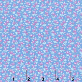 Beloved Blossoms - Meadow Lapis Yardage