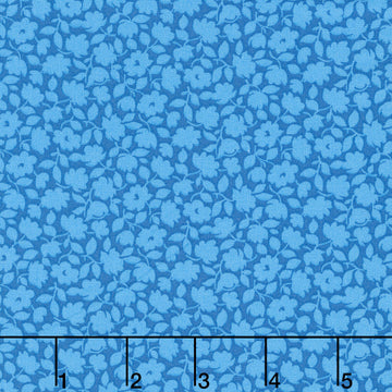 Beloved Blossoms - Posy Sky Yardage
