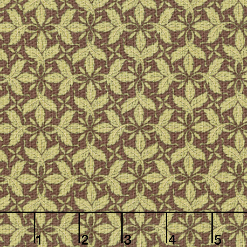 Paradise - Tiki Coffee Bean Yardage