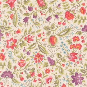 Paradise - Tropical Bone 108" Wide Backing