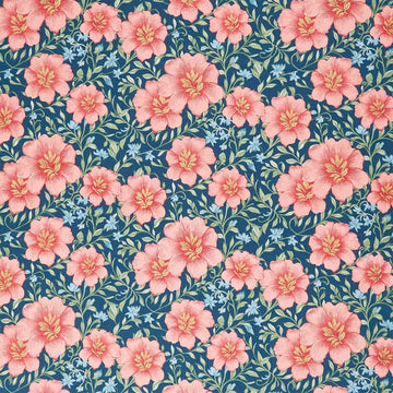Sparrow Falls - Luscious Garden Deep Prussian Yardage
