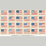 Stars and Stripes - Floral Flag Multi Panel