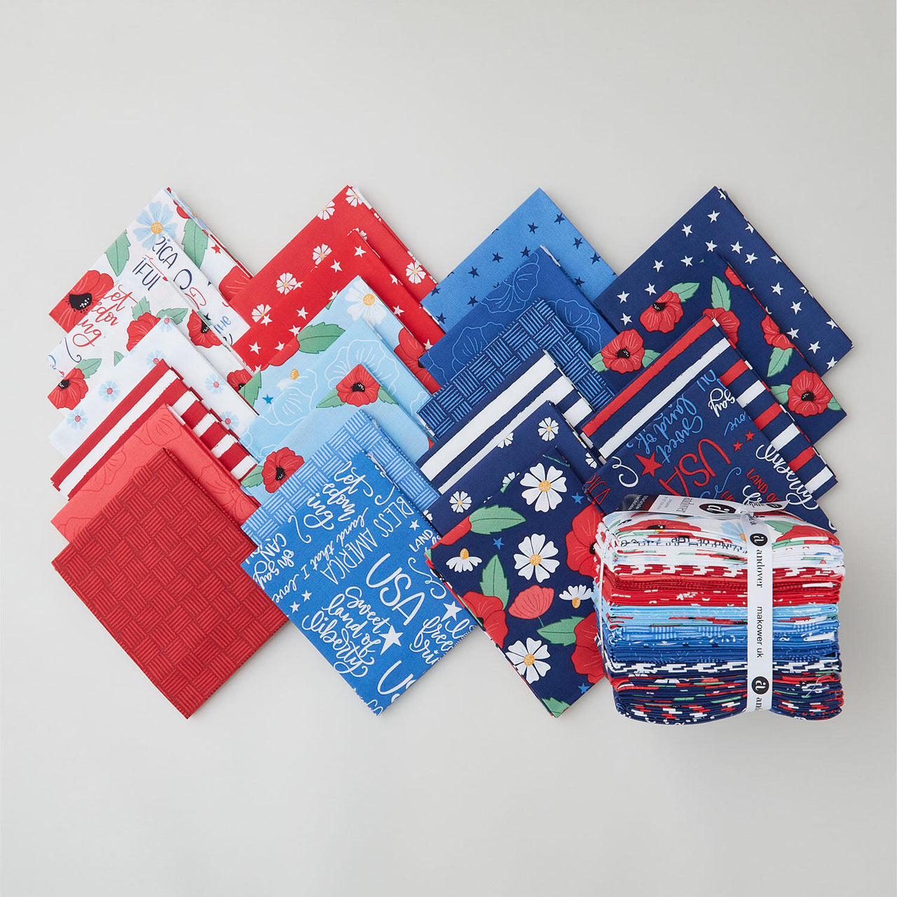 Oh Say Can You Sew Fat Quarter Bundle