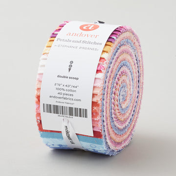 Petals and Stitches Double Scoops