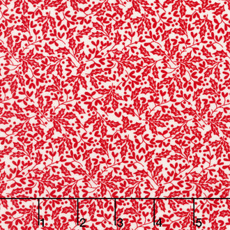 Scandi - Holly Red Yardage
