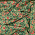 Good Tidings - Sarasa Green Metallic Yardage