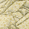 Good Tidings - Frosty Cream Metallic Yardage