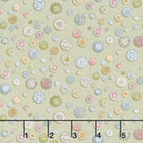 Atelier - Buttons Green Yardage