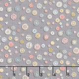 Atelier - Buttons Grey Yardage