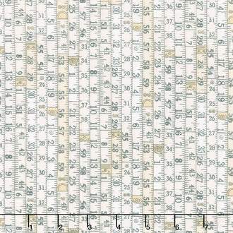Atelier - Measurements Cream Yardage