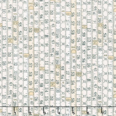 Atelier - Measurements Cream Yardage