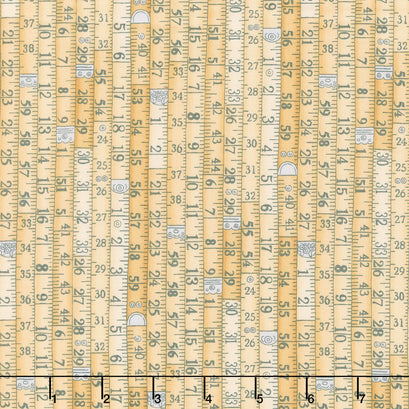 Atelier - Measurements Yellow Yardage