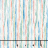 Prehistoric - Stripe Cream Yardage