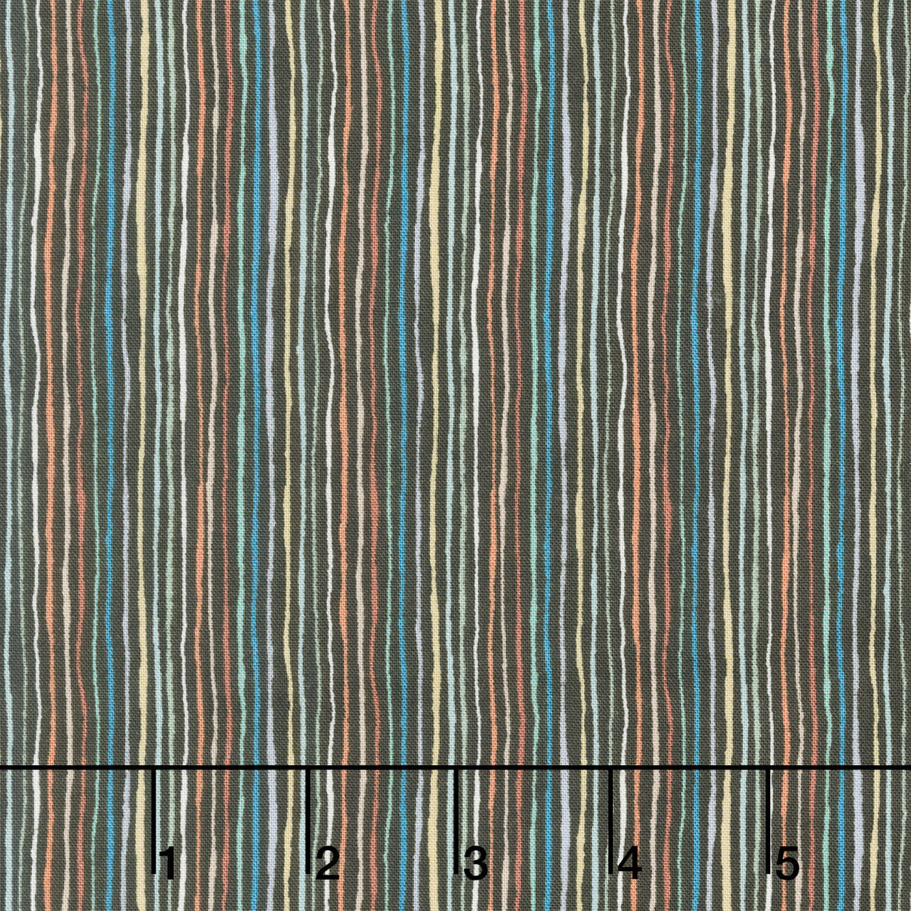 Prehistoric - Stripe Brown Yardage