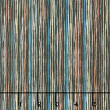 Prehistoric - Stripe Brown Yardage
