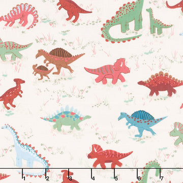 Prehistoric - Roam Cream Yardage