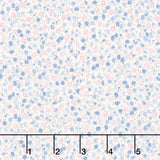 Petite Fleur - Ditzy Blue Yardage