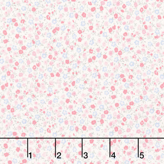 Petite Fleur - Ditzy Pink Yardage