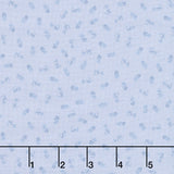 Petite Fleur - Sprig Blue Yardage