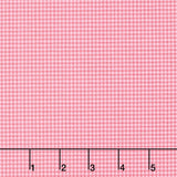 Petite Fleur - Gingham Pink Yardage