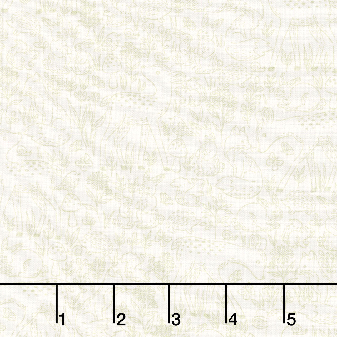 Little Ones - Etched Green Yardage