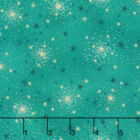 Adorn - Sparkle Green Metallic Yardage